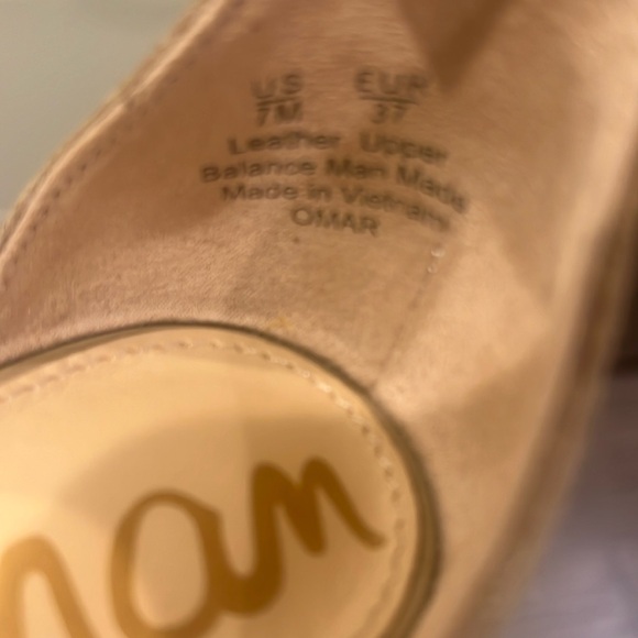 Sam Edelman OMAR Suede block heel - Picture 6 of 6